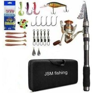JSM Fishing Rod and Reel Combos Kit